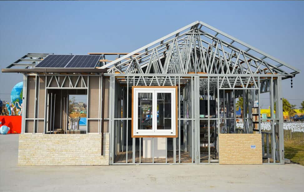 台南新營區冷軋型鋼構造日式掛窗