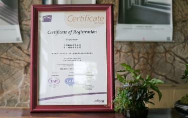 王牌全天候氣密窗通過ISO 9001:2015改版，品質系統全面升級