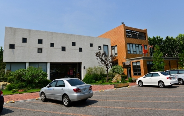 台南市新營區商業空間庭園餐廳外觀