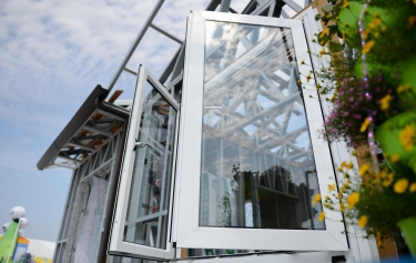 嘉義縣太保市冷軋型鋼構造隔音推射窗