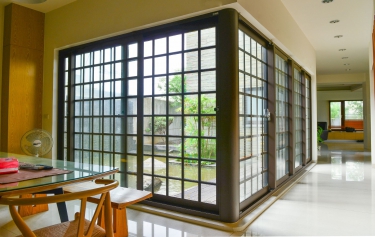 台南市永康區透天別墅防盜橫拉隔音窗