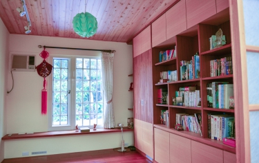 台南市白河區透天別墅書房防盜採光窗