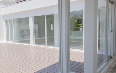 新北市淡水區透天別墅採光落地氣密窗