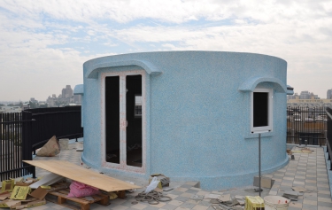 台南市中西區透天別墅頂樓橫拉窗