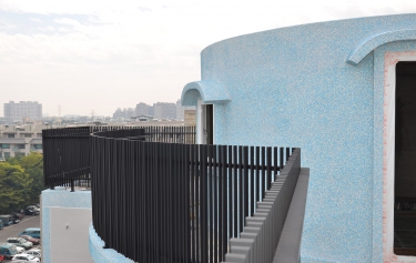 台南市中西區透天別墅頂樓格柵欄