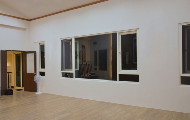 台南市白河區透天別墅客廳隔音推射窗