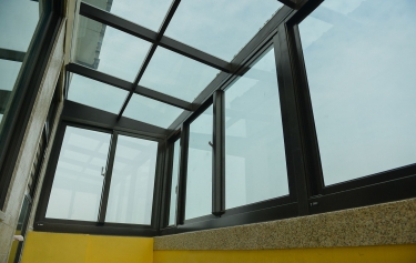 台南市仁德區透天別墅後陽台氣密窗