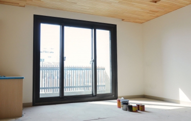 台南市仁德區透天別墅臥室橫拉氣密窗