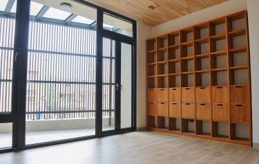 台南市仁德區透天別墅落地隔音採光窗