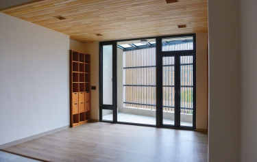 台南市仁德區透天別墅落地隔音氣密窗