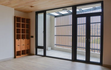 台南市仁德區透天別墅隔音採光窗