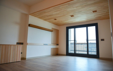 台南市仁德區透天別墅次臥落地隔音窗