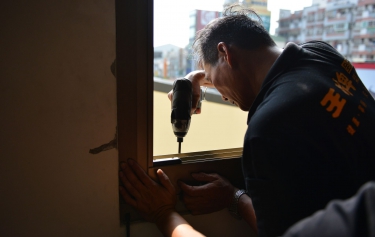 台南市新營區透天別墅舊換新-王牌氣密窗施工過程-2