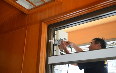 台南市新營區透天別墅舊換新-王牌氣密窗施工過程-3