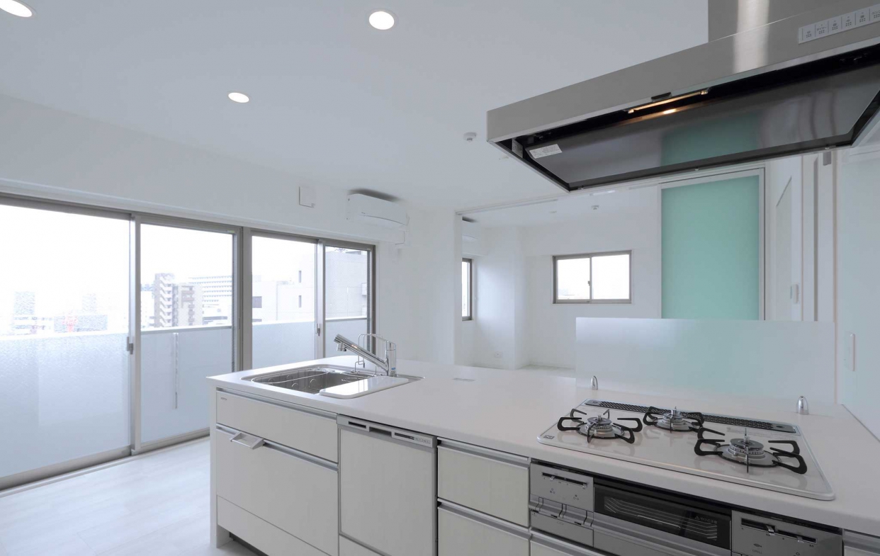 廚房翻修設計注意事項：廚房位置規劃-一字型