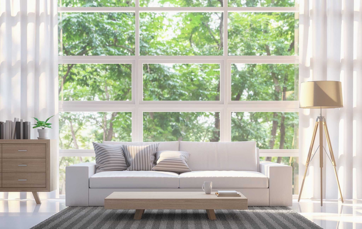 氣密窗安裝要點#2:景觀窗可欣賞大片風景
