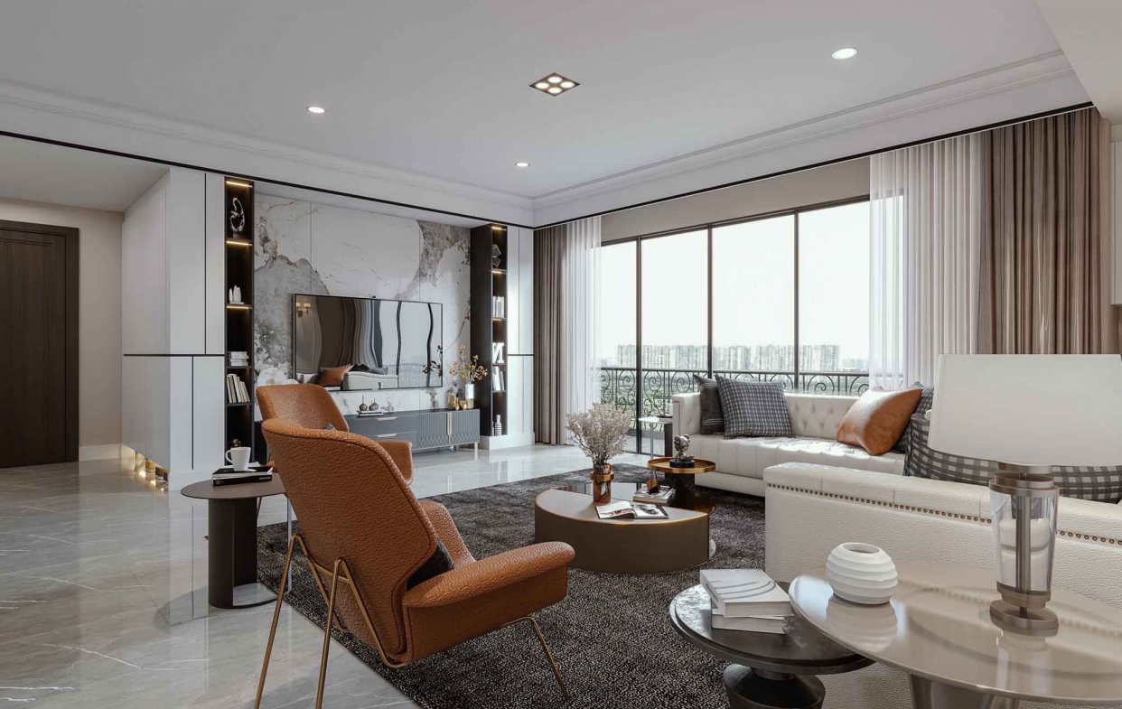 舒適、功能、美觀相結合的空間設計理念