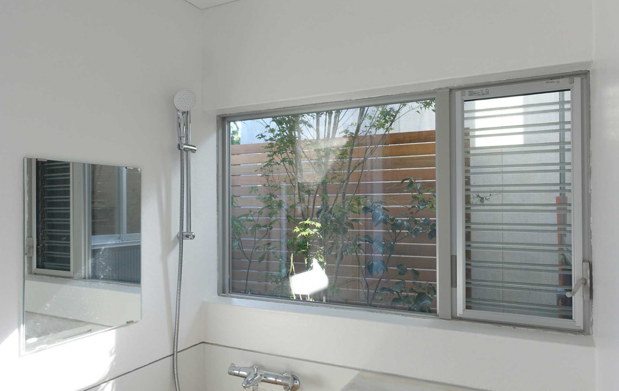 鋁門窗示意圖:衛浴間。