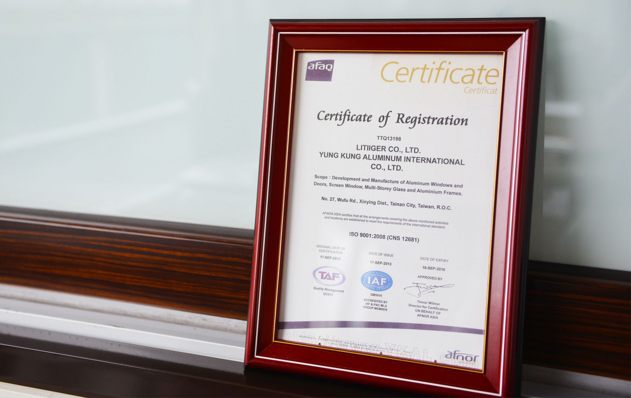 鋁門窗品牌推薦:王牌全天候氣密窗。