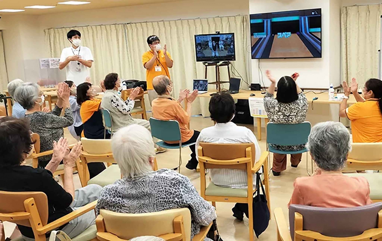 日本「年長者玩Switch」