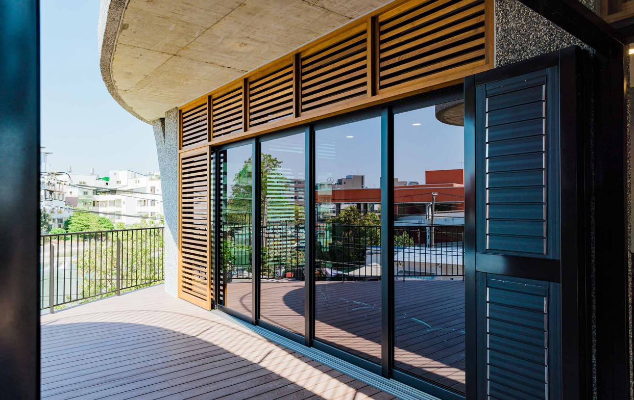 室內外隔間一體，空間規劃靈活運用無界限