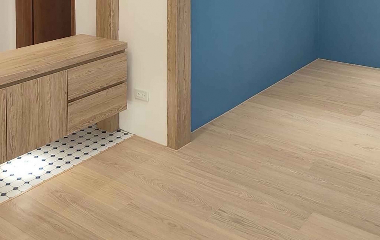 木地板施工完成圖