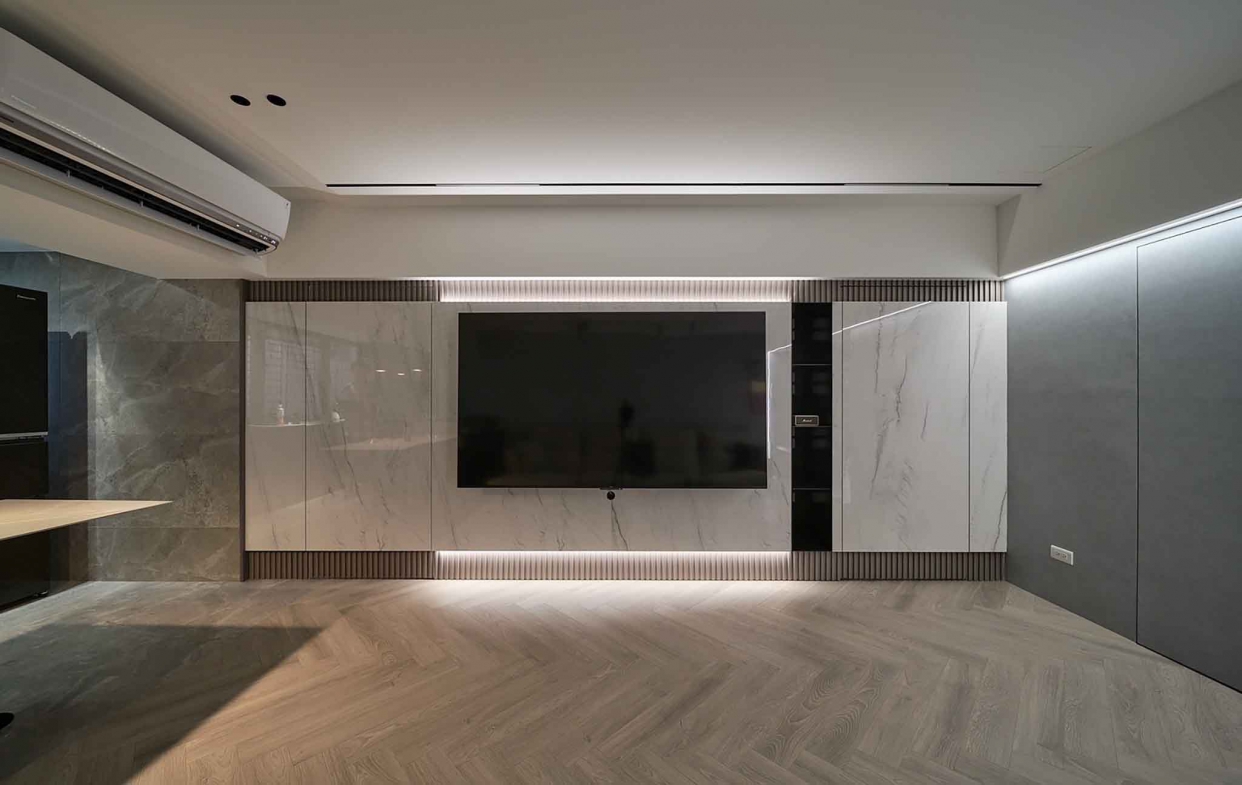 木地板施工完成圖