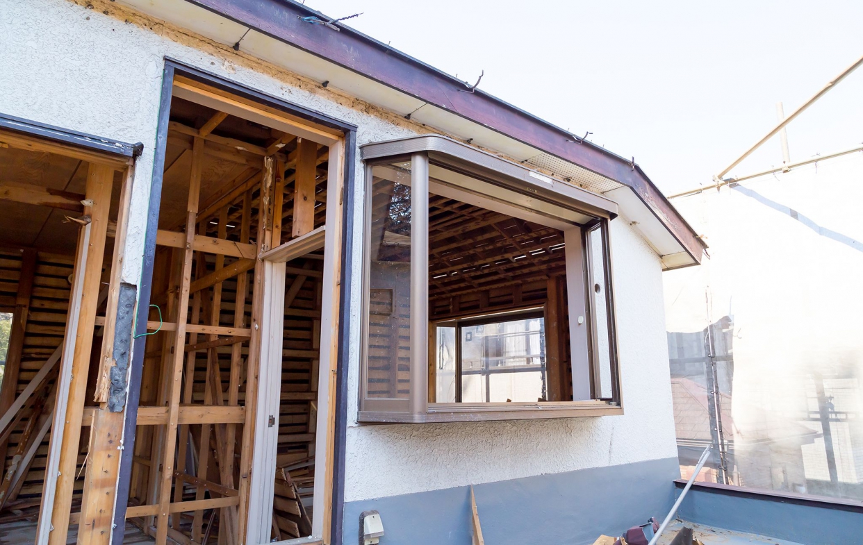 預留窗體之間空隙