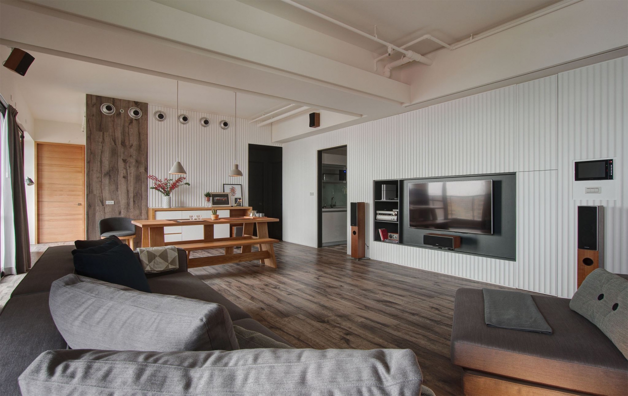 開放式空間保留開闊視野感覺