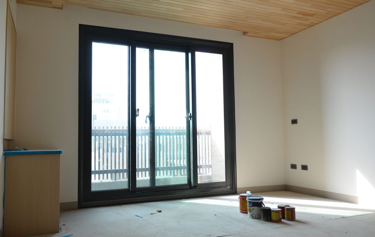 氣密窗安裝完成
