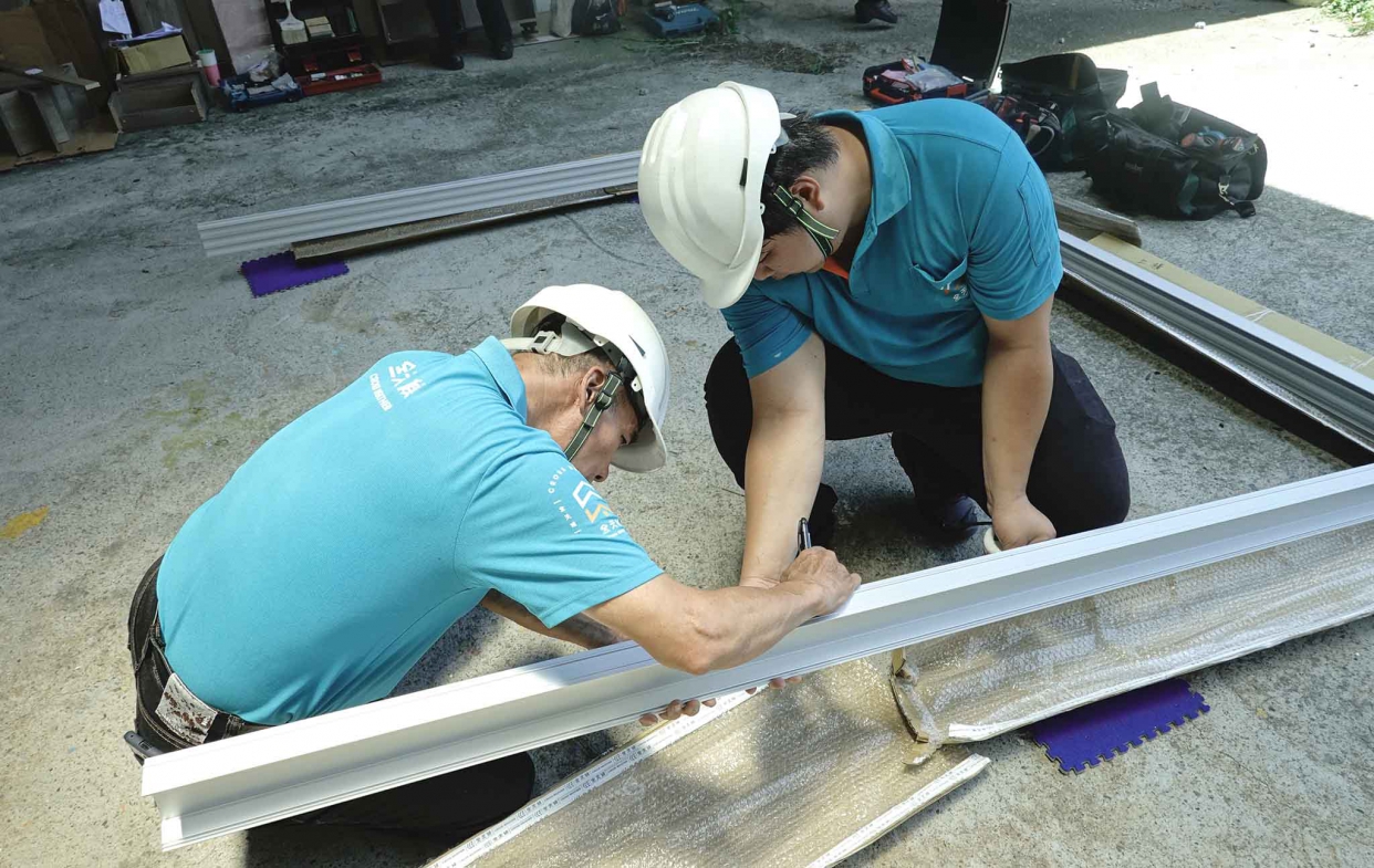 全天候展覽組裝