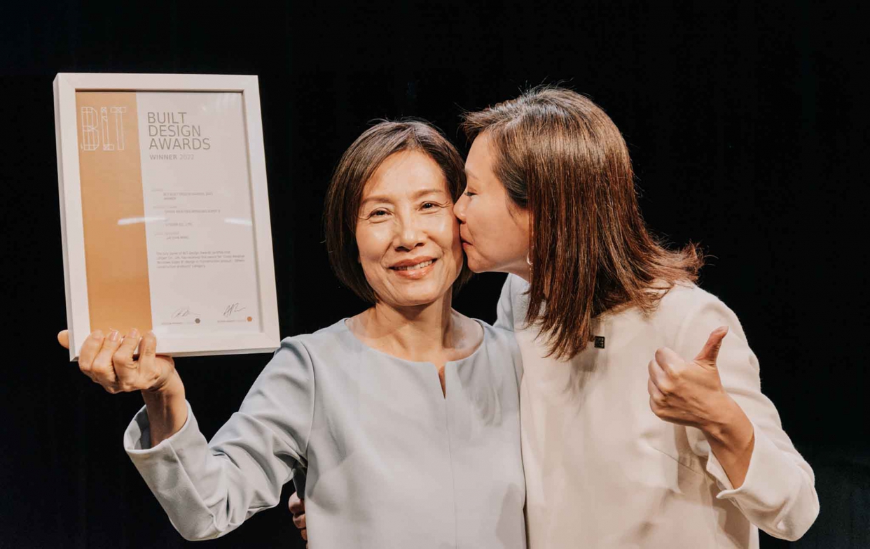 全天候氣密窗獲邀領取BLT設計金獎