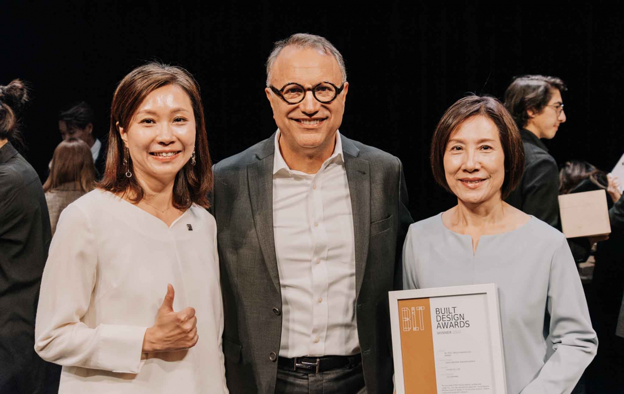 全天候氣密窗獲邀領取BLT設計金獎