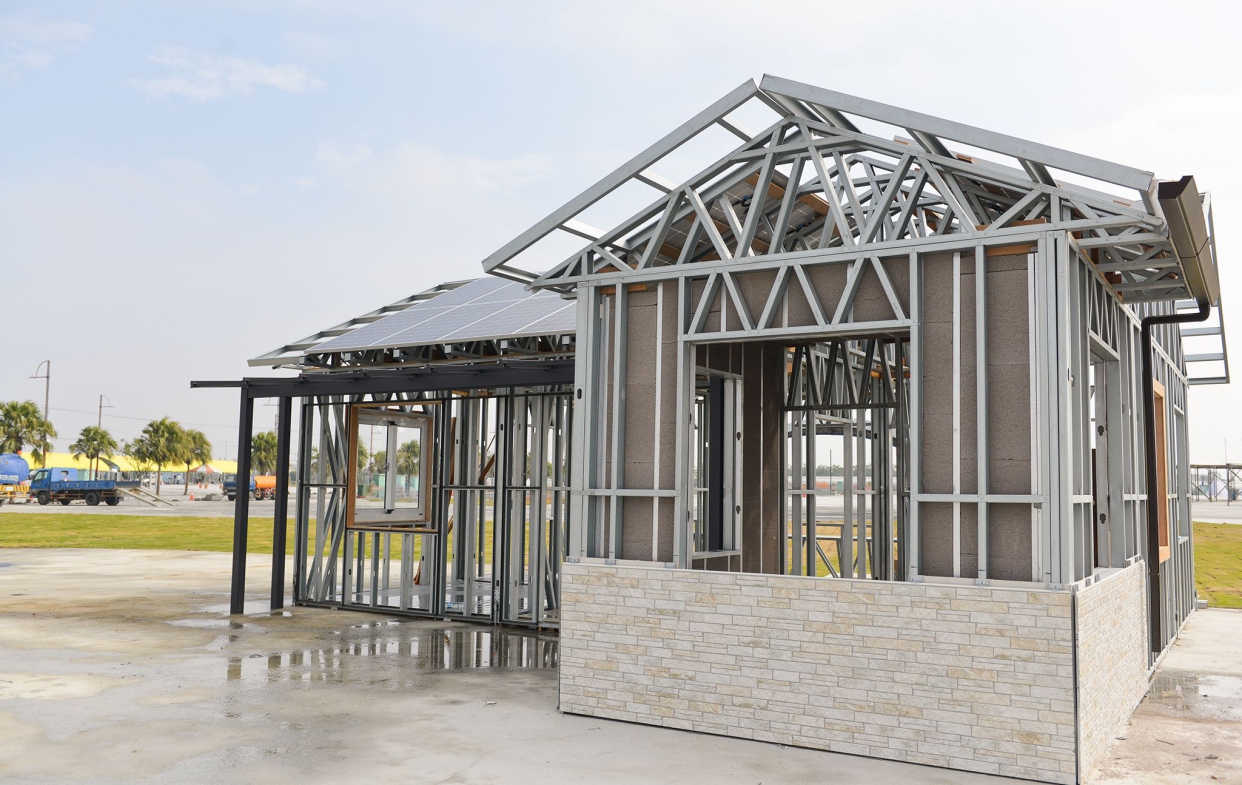 冷軋型鋼構組裝時間短