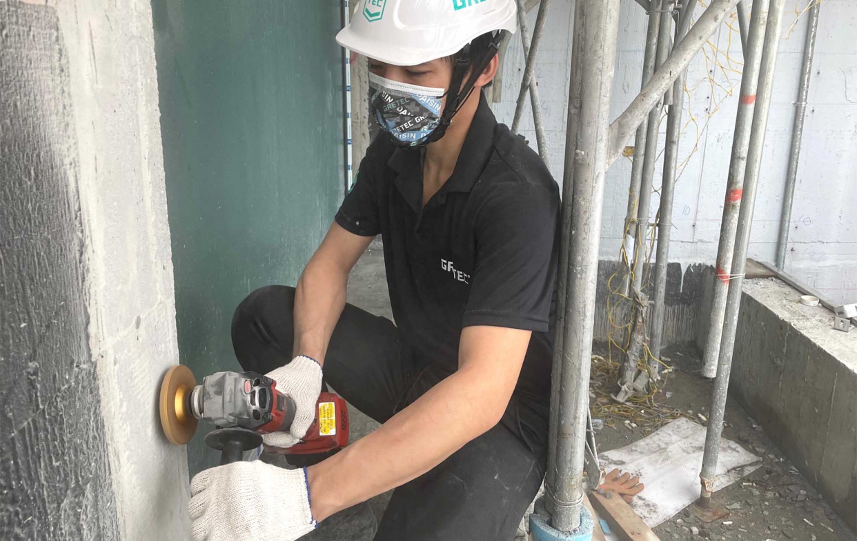 素地研磨與整理