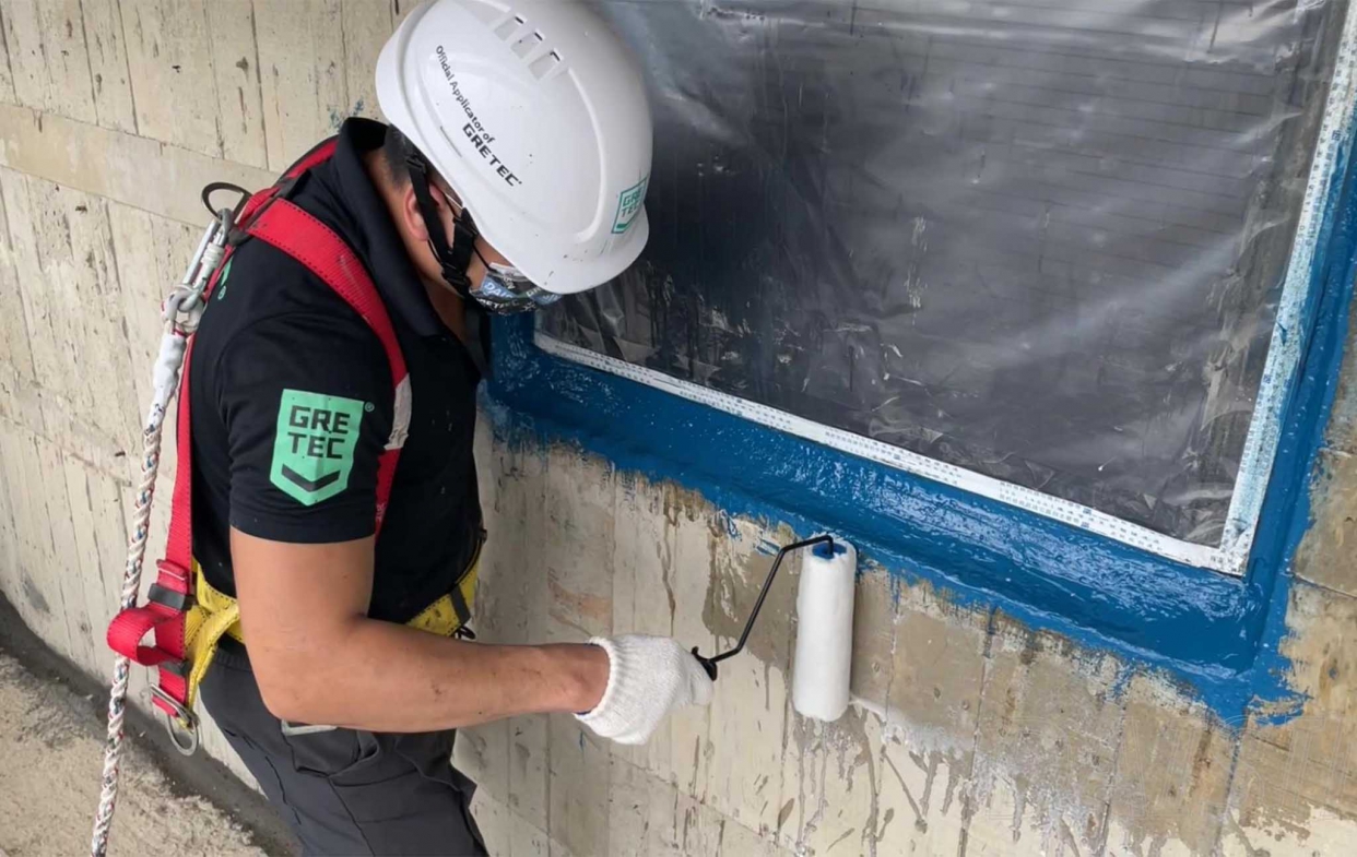 滲透型底漆塗佈