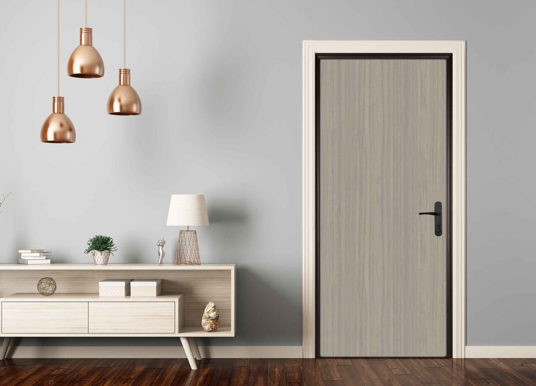 全天候房間門環保裝飾面板