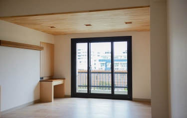 防颱強度高之防颱窗示意圖