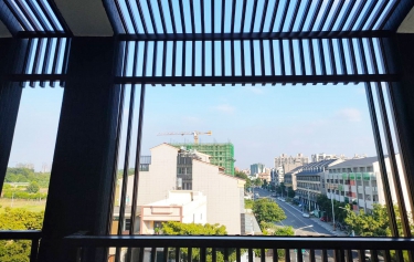 全天候鋁格柵遮陽不遮光