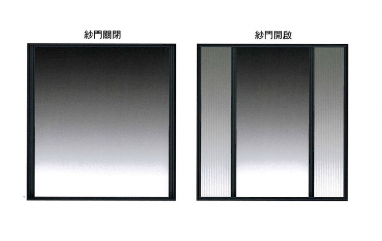 全天候FD系列 摺疊門/折疊門紗門 通風同時過濾塵埃